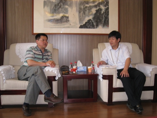 学部工作组与北京华都肉鸡集团商议校企合作事宜